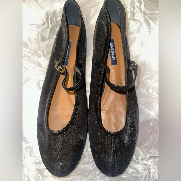 Margaux NY Demi Jane Black Mesh Flats - Picture 7 of 13